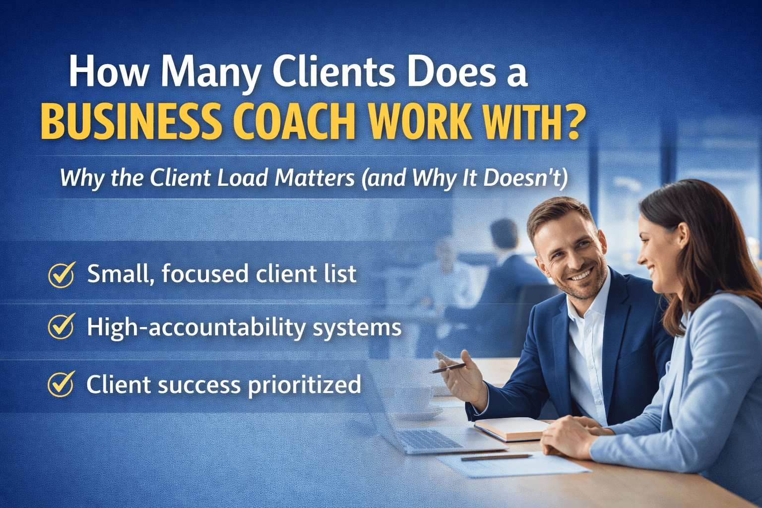how many clients do coaches have at once
