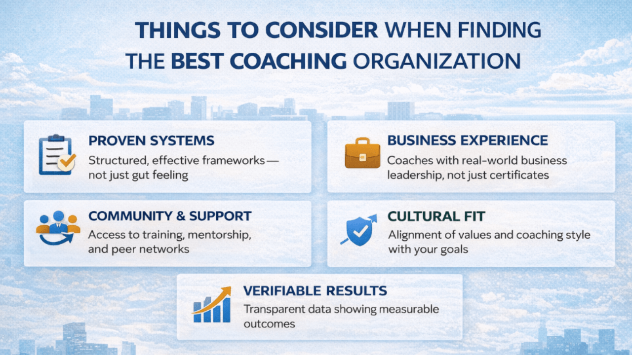 best coaching organizations