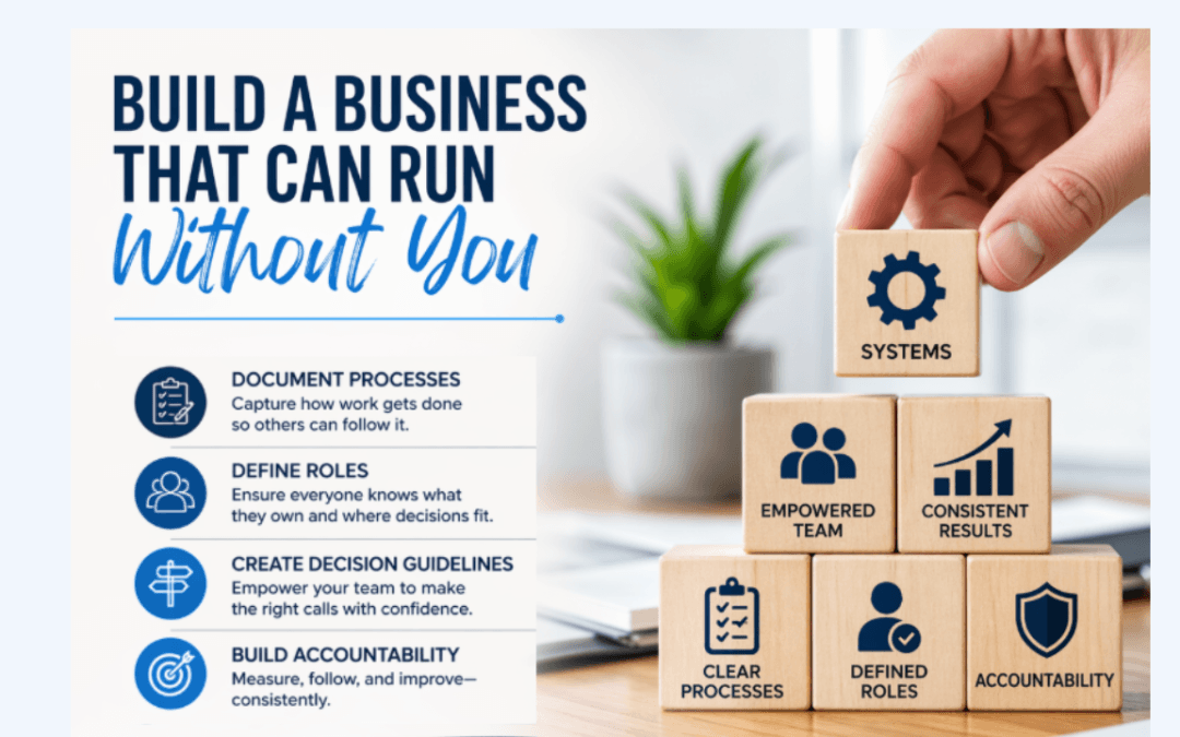 How Do I Create Systems So the Business Can Run Without Me?